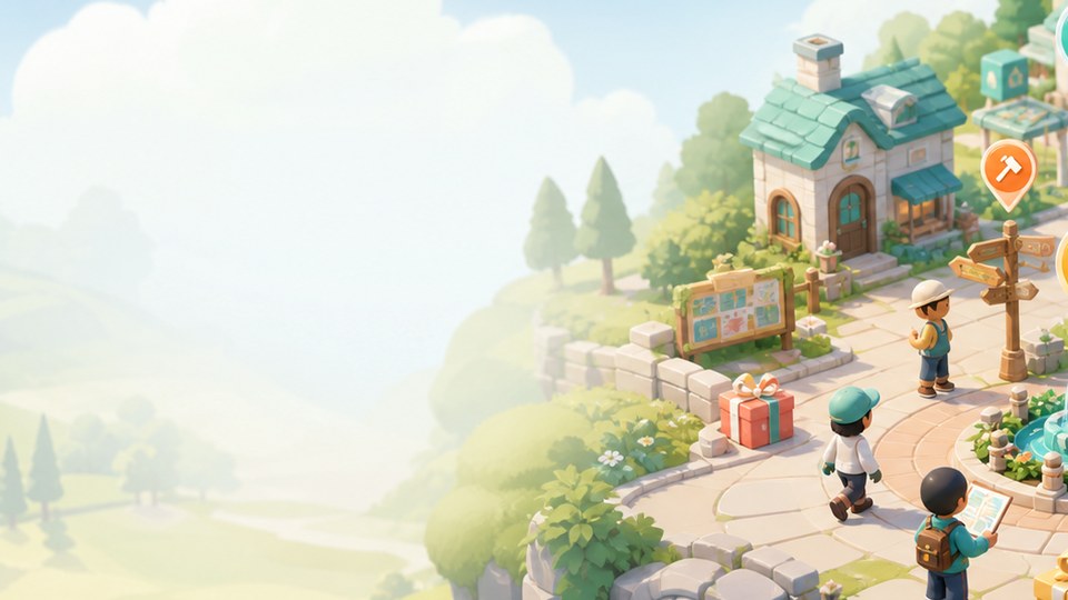 Heartopia download platform route scene
